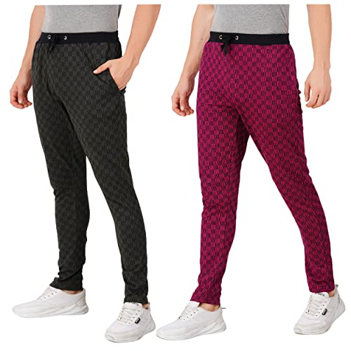 Offenders Checkered Track Pant at ₹299 (90% Off) – Amazon