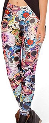 Tamskyt Women's New Unicorn Digital Printed Tight Leggings Stretchy Trousers Skinny Pants Workout