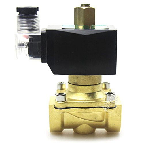 BACOENG 3/4" 110V Electric Solenoid Valve (NPT, Brass, Normally Open) by BACOENG - Used condition - Image 2