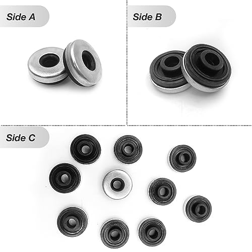 Image of VS50607R Valve Cover Gasket Set 0361708 12341-RCA-A01 Replacement for Acura MDX RL TL 3.5L Replacement for Honda Accord 3.0L 2003-2004 Replacement for Saturn Vue 3.5L 2004-2007