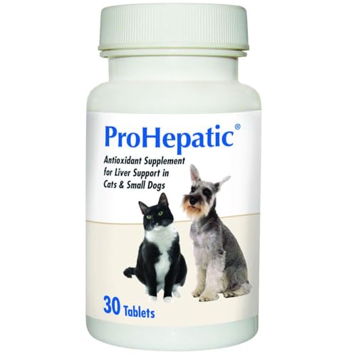 Prohepatic Liver Support Supplement for Cats Small Dogs (30 Tablets)