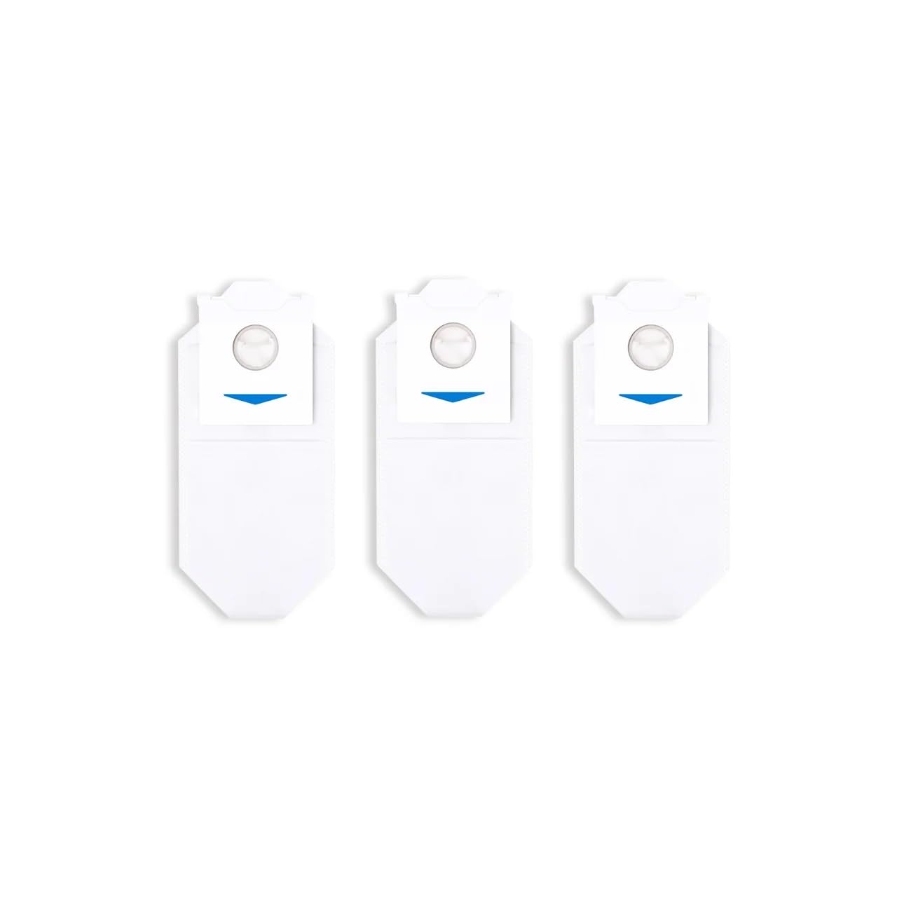 ECOVACS Pack of 3 Antibacterial Bags for DEEBOT N30 PRO OMNI/N30 OMNI Robot Vacuum Cleaner Original Accessories