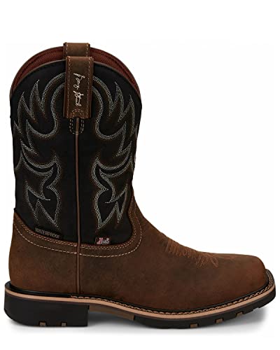 Justin Men's Fireman 11" Waterproof Western Boot2