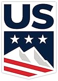 US ski snowboard team sticker decal 4' x 5'