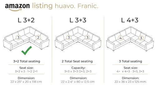 Image of KINGLY L-Shape Sofa Cover 5 Seater 3+2 Velvet Full Cover - Cream Beige | Fully covered quilted velvet slipcover, washable anti-slip furniture protector, L-type corner sofa cover for living room