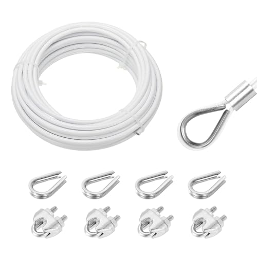 Cuerda de alambre de acero inoxidable 304 para colgar y barandillas exteriores de 5 mm
