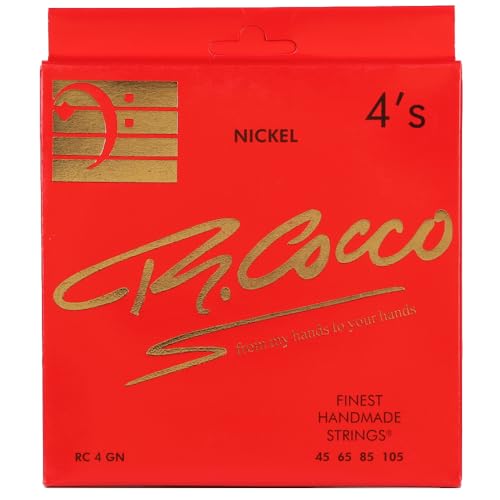リチャードココ　ベース弦　RC4GN　R.COCCO Amazon | R.Cocco リチャードココ ベース弦 RC4G S (ステンレス