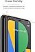 OMOTON [4 Pack] Screen Protector Compatible with Google Pixel 4XL, Tempered Glass Screen Protector for Google Pixel 4 XL 2019 Released, Scratch Resistant/Case Friendly
