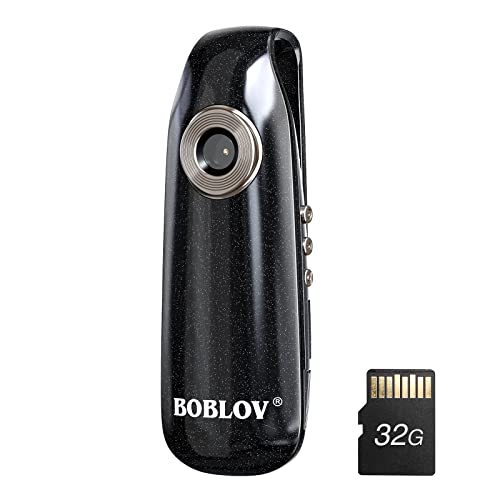 BOBLOV Mini Body Camera with Video: 32GB Tiny Body Cams with Back Clip - image 9