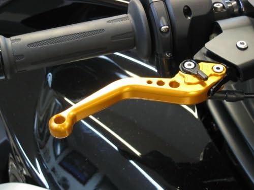 Leviers Frein & Embrayage Moto Pour Kawasaki ER-6N 2009-2016 – Réglables, Pliables, Alu Coloré – Lot Gauche + Droit