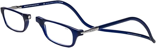 CliC Anteojos de lectura magnéticos, para computadora, lentes reemplazables, patillas ajustables, original