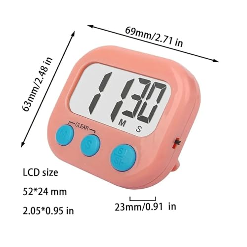 Douche et cuisson sous contrôle grâce au minuteur numérique à LED - 3