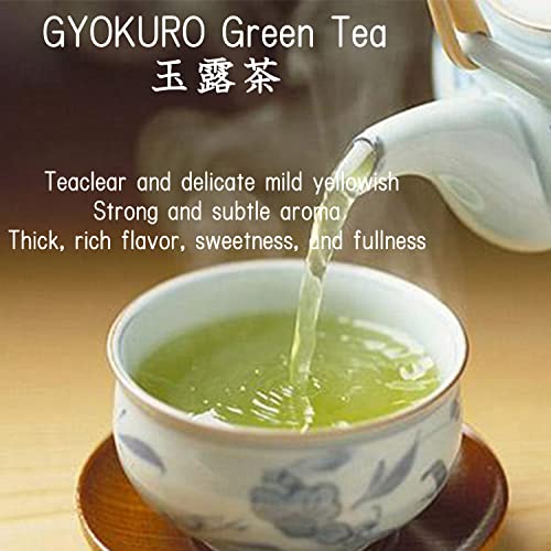 Otsuka Green Tea Co - Organic Gyokuro, Japanese Shade Grown Green Tea 50G - Imperial Loose Leaf Green Tea From Kakegawa City Shizuoka Prefecture Japan #TOP4