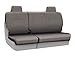 Coverking Custom Fit Rear 60/40 Bench Seat Cover for Select Nissan Altima Models - Polycotton Drill (Medium Gray)