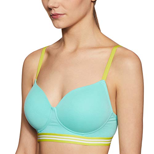 Image of Zivame Women's Cotton Padded Wire Free T-Shirt Bra
