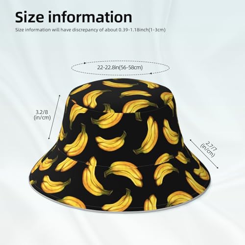 Image of Bucket Hat Beach Summer Sun Hat Reversible Fisherman Hats Double Sided Wearing for Women Men Boys Girls