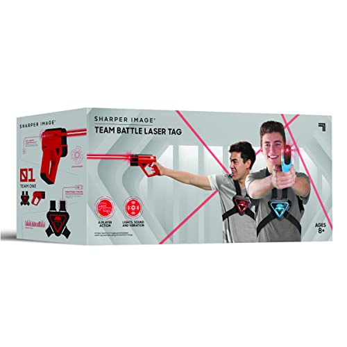Sharper Image 1014701 Electronic Infrared Tag Set, 4-Pack With Armor Vests, Safe For Kids & Adults, Indoor & Outdoor Battle Game, Multiplayer Team Mode thumb #8