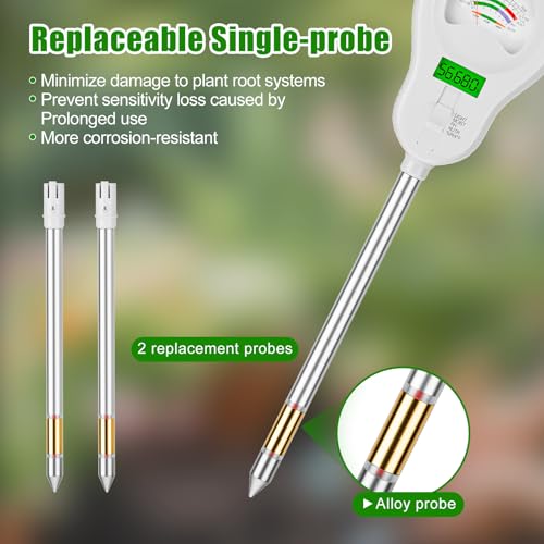 Kit de test de sol 6 en 1 SPECILITE blanc pour analyse et jardinage - 7