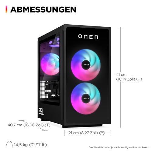 HP Omen 35L Gaming Desktop GT16-0075ng - NVIDIA® GeForce RTX™ 4060 – Bild 6