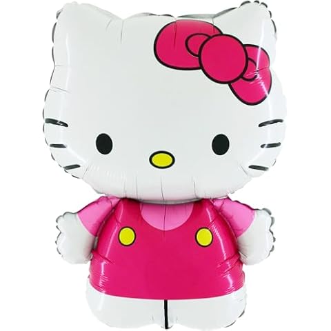 Hello Kitty 30" Shaped Foil Balloon Cover