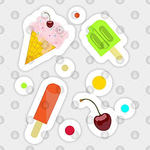 Amazon Com Ice Cream Pattern Strawberry Cone With Cherry Lemon And Mango Ice Cream Stick Summer Time Candy Vegan Ice Creams Fruits Ice Creams Stickers Vinyl Sticker Funny Sticker Gift Sticker Grocery Amazon Com Ice Cream Pattern Strawberry Cone With Cherry Lemon And Mango Ice Cream Stick Summer Time Candy Vegan Ice Creams Fruits Ice Creams Stickers Vinyl Sticker Funny Sticker Gift Sticker Grocery