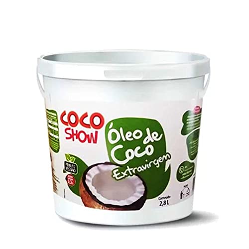 Óleo de Coco Extravirgem Balde 2,8L Coco Show - Copra