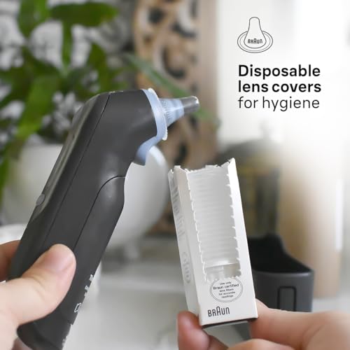 braun thermoscan 7 digital ear thermometer for adults babies amp infants age-adjusted fever guidance no 1 brand recommended by pediatricians