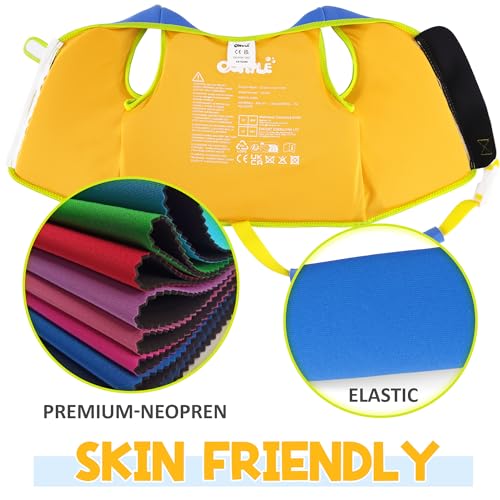 Image of Toddler Swim Vest, Neoprene Trainer with Adjustable Straps and Crotch Strap