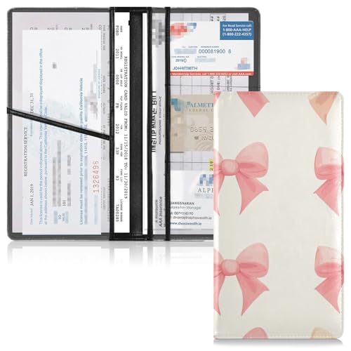 Organizador para Auto Piel Rosa miniatura 2