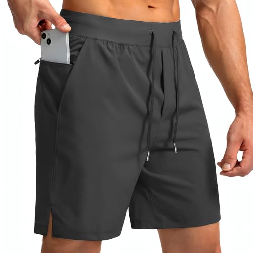El Mejor Listado de Ropa de Baloncesto que puedes comprar esta semana. 49 SlowTon Shorts Deportivos para Hombre, Pantalones Cortos para Correr, Ligeros, Secado Rápido y Bolsillos con Cremallera, Hombre Shorts Ideales para Baloncesto Gimnasio...