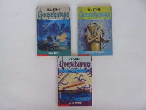 Goosebumps Boxed Set, Books 21 - 24:  Go Eat Worms!, Ghost Beach, Return of the Mummy, and Phantom of the Auditorium