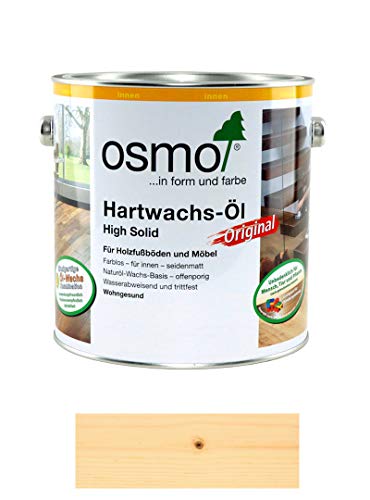 Osmo Aceite Cera Dura 3032 Mate Incoloro 25L