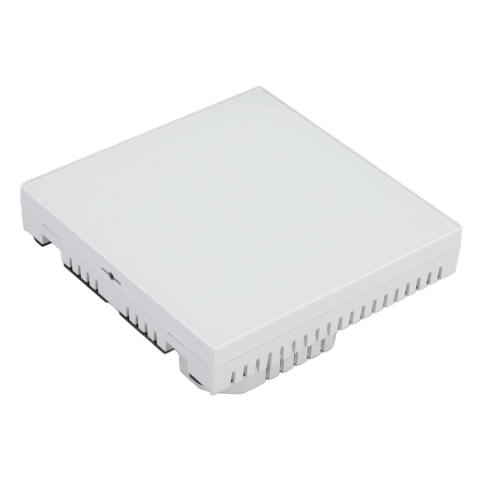Termostato WiFi digitale con schermo touch, controllo vocale tramite app, termostato intelligente con autocalibrazione per riscaldamento a pavimento.