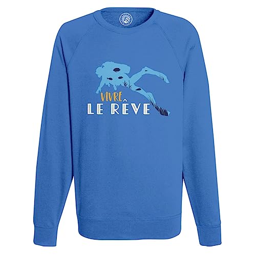 Sweat Shirt Homme Vivre Le Rêve Plongée pour passionnés de mer et récifs