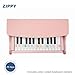 ZIPPY Kids Piano Keyboard, 25 Keys Digital Piano for Kids, Mini Music Educational Instrument Toy, Wood Toy for Toddlers Girls Boys (Pink)