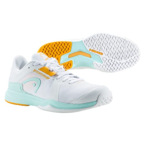 Foto von HEAD Women's Sprint Team 3.5 Clay Women WHAQ Tennisschuh, Weiss/blau, 38