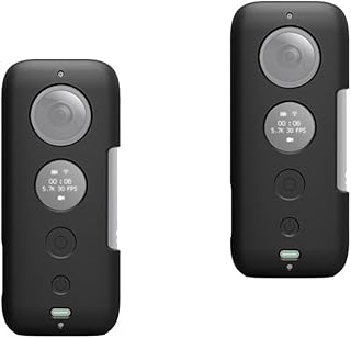 PartyKindom Capa De Silicone Para Câmera De Ação 2 Peças Capa Para Câmera De Ação Capa Para Câmera Esportiva Acessórios Para Câmera De Ação Capa Para Câmera Instantânea Acessórios De