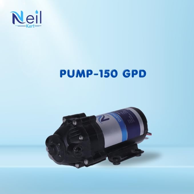 Neil-Kart Diaphram Pump-150 GPD Suitable for ALL Type of Commercial Water Purifiers (Pump-150 GPD) 1