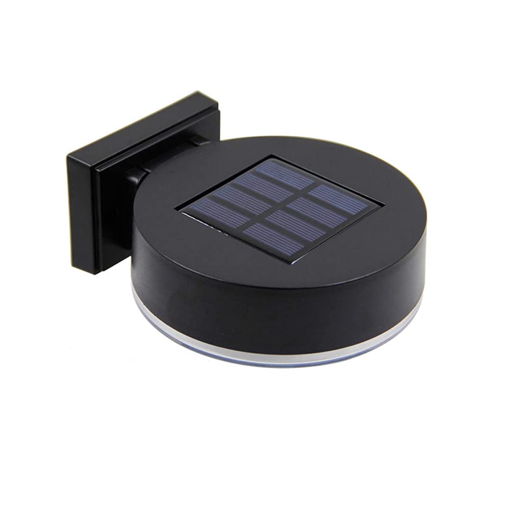 Lampe solaire murale IP44 bicolore à 12 LED et induction pour villa