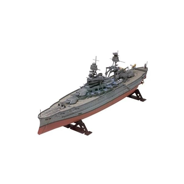 Revell 10302 USS Arizona Battleship detailgetreuer Modellbausatz, Schiffsbausatz 1:426