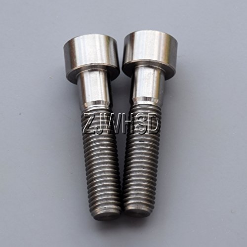 2pcs M9 x 1.25 x 40 mm Titanium Ti Screw Bolt Allen Hex Socket Cap Head/Aerospace Grade