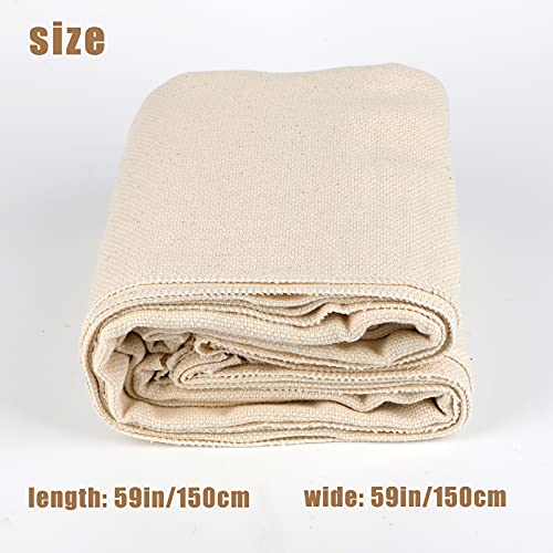 LUTER 150x150cm Handwerken Stof Linnen Handwerken Stof Monnik Doek voor Punch Naald Tapijt Punch Naalden Pinch Naald - Afbeelding 3