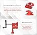HimaPro 3/4 Inch H-Style Professional Pipe Clamp Set - Designed For Woodworking, Carpentry, Home Improvement, and DIY Jobs (4 Pack)