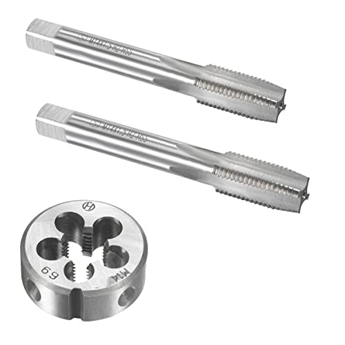Image of Mactoom 14mm x 1.5 HSS Metric Tap and Die Set Right Hand Thread,Tapping DIY Tool 3pcs (M14 x 1.5mm)