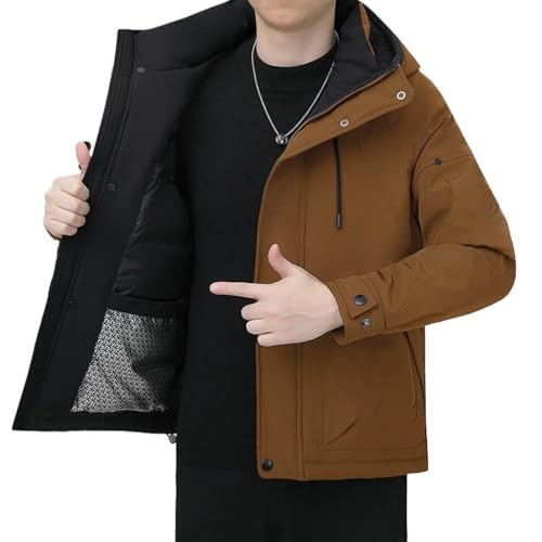 Veste d'hiver pour homme chaude et décontractée idéale pour sorties citadines