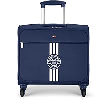 Tommy Hilfiger Polyester Soft 45 cms Luggage (8903496163902_Navy Blue)
