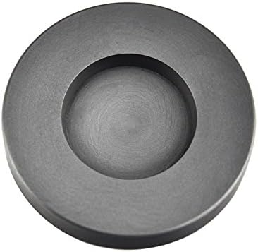 5 oz Troy Ounce Round Gold Graphite Ingot Coin Mold for Melting Casting Refining Scrap Metal Jewelry