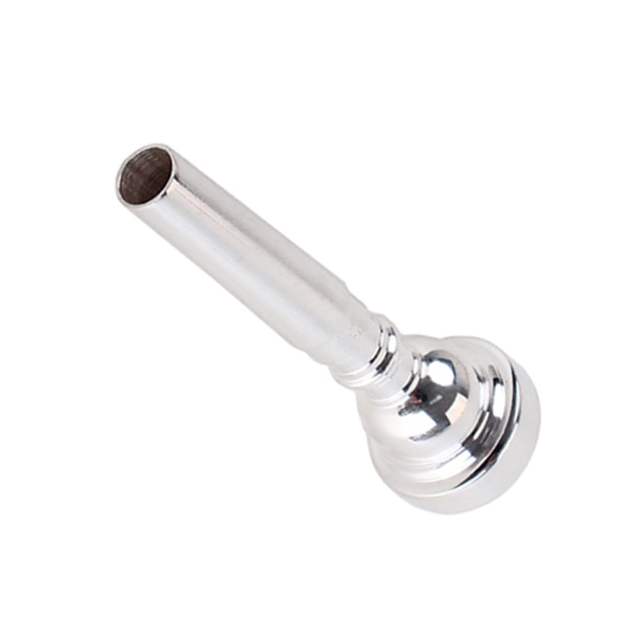 Levemolo C507 Trumpet Mouthpiece Silver Shape for Easy Blowing Full Tone Unique Design