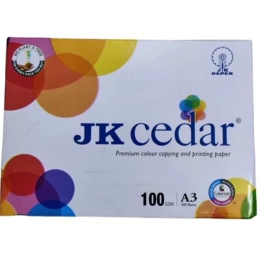 Image of Cedar A3 Paper, 500 Sheets, 100 GSM