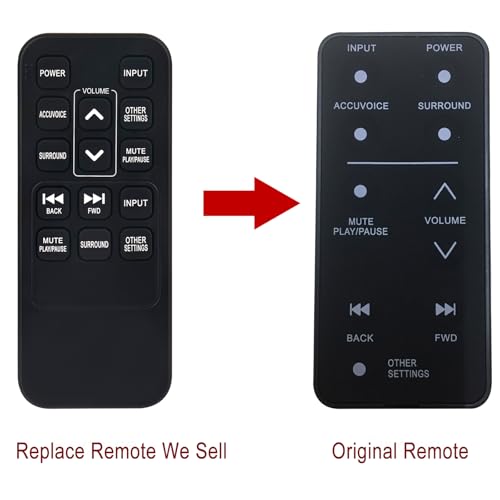 Télécommande ZVOX AV257 AV203 remplace votre boîtier perdu